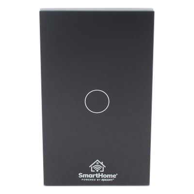 SHS411W - Interruptor Inteligente Wi-Fi / 1 Canal / 100-250V / Control por Voz / 2.4 GHz / 120mm x 72mm