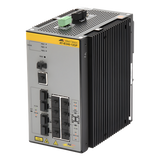 AT-IE340-12GP-980 - Switch Industrial PoE+ / Capa 3 / 8 Puertos Gigabit / 4 SFP / TAA