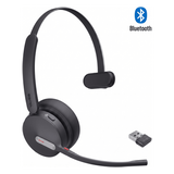 BH70-MONO-UC-USB-C/A - Diadema Bluetooth / Cancelación de Ruido con 3 Micrófonos / Bluetooth 5.3 / Alcance 50 m (164 ft) / Batería 35 Horas / UC Multiplataforma