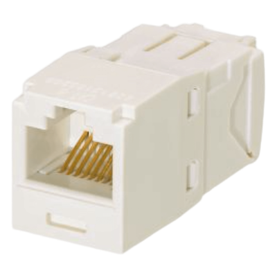 CJ688TGAW - Módulo Jack RJ45 / Categoría 6 / Terminación TG sin herramienta / 22-26 AWG / -10°C a 65°C / Blanco Ártico