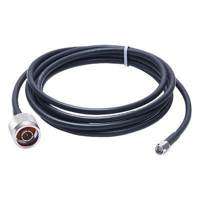 SN-58U-SMA-200 - Jumper / 2 m (6.56 ft) / RG-58U / N Macho a SMA Macho / 50 Ω / 95% Blindaje Cobre