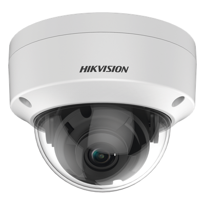 DS-2CE57D3T-VPITF - Cámara Domo TURBOHD / 2 Megapixel / IR EXIR 30 m (98.4 ft) / WDR 120 dB / IK10 / IP67 / 4 Tecnologías / Ultra Baja Iluminación