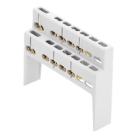 BC40M08 - Soporte para Barra de Conexión / 8 Módulos / 8+2 Entradas / IP40 / 230/400V AC