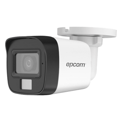 B8-TURBO-TWA - Cámara Bala TURBOHD / 2 Megapixel / Dual Light 30 m (98.4 ft) IR + 20 m (65.6 ft) Luz Blanca / Audio Bidireccional / IP67 / 105°