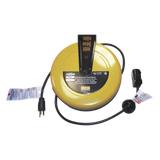 HUB-HBL-C25-163C - Carrete de Extensión / 16/3 SJT / 125V CA / 10A / 7.6 m (25 pies) / Conector HBL5969VBLK / UL