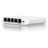 USW-FLEX-2.5G-5 - Switch administrable / 5 puertos 2.5G / PoE o USB-C / 25 Gbps / Compacto 4.6 x 3.5 x 0.8'