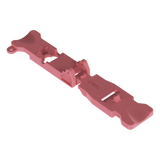TGSJT - Herramienta de Terminación de Jacks / Ángulo 45° / Nylon Reforzado con Fibra de Vidrio / 2.86 x 0.63 pulgadas / Capacidad 45 Cápsulas / Color Rojo Rubí