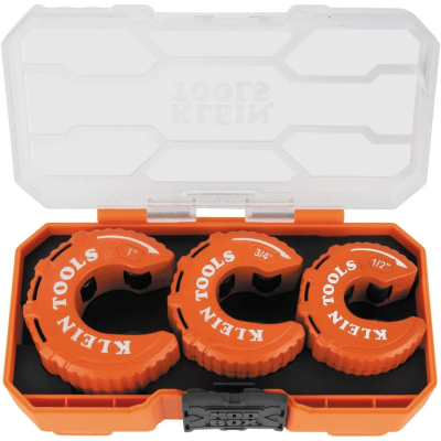 500-48 - Juego de Cortadores de Tubería / 3 Piezas / Cobre 1/2", 3/4" y 1" (12, 19 y 25 mm) / Diseño I-Beam / Estuche Modular