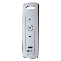 SITUO5RTSPURE - Control Remoto RF / 5 Canales / Alcance 200 m (656.2 ft) / Posición Favorita Programable / IP30