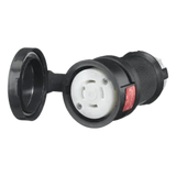 HUB-HBL-2733-SW - Conector Hembra con Bloqueo de Media Vuelta / 30 A / 480 V CA / 3 Polos Trifásico / NEMA L16-30R / IP66 / -40°C a 75°C / 0.350-1.150 pulg (0.029-0.096 ft)