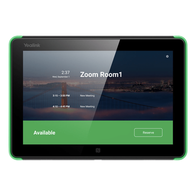 ROOM-PANEL-PLUS-E2 - Panel de Programación de Salas / Pantalla 10.1" 1280x800 / LED RGB 360° / Android 13 / Lector NFC/RFID / Sensores ToF y Luz