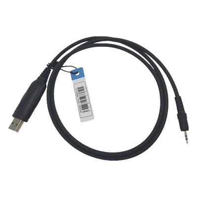 TXCP450M - Cable de Programación USB / Conector USB-A a 2.5mm Unipin / Compatible con Windows 98 a 11 / Más de 50 Modelos Motorola / Material PU Negro