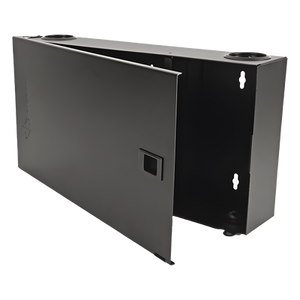 LVW-F4-01 - Caja de Fibra Óptica / Montaje en Pared / Acceso Fijo / 4 Aberturas / 18 Gauge / 96 Fibras / 18' x 9.2' x 3.5'
