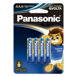 LR03EGL/4B - Batería Alcalina AAA / 1.5V / Zinc-Manganeso / No Recargable / Paquete 4 Unidades / -20°C a 55°C / 11 g