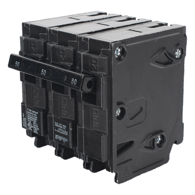 Q350 - Interruptor Automático Enchufable / 3 Polos / 50A / 240V AC / 10 kA / Tipo QP
