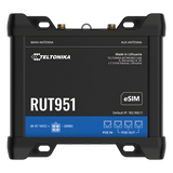 RUT951-POE - Router Industrial 4G LTE / Cat 4 150 Mbps / Dual SIM + eSIM / PoE In/Out 802.3af / 4 Puertos Ethernet 10/100 Mbps / VPNs Avanzadas / Gestión RMS
