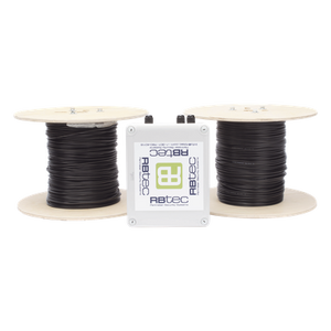 MIC2Z1000V2 - Cable Sensor Perimetral / 2 Zonas / 610 m (2001.3 ft) Total / DSP con Análisis de Vibraciones / Calibración por Software / Instalación Directa en Muros