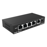 RG-ES205GC - Switch Administrable / 5 Puertos Gigabit / Capacidad 10 Gbps / Gestión Cloud y Móvil / 16 VLANs / 5W Máximo