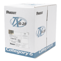 PUD6C2804IG-CE - Bobina UTP / Cat 6 / 28 AWG / 305 m (1000 pies) / CM/LSZH / 4 pares / 250 MHz / PoE / 10GBase-T