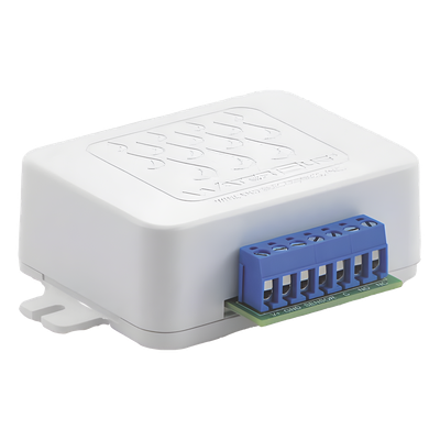 WB-200 - Detector de nivel de agua / Montaje en pared / 6 sensores en paralelo / 8-28 VDC/VAC / Relé 1A / 0°C a 54°C / 100' (30.48 m) alcance