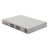 AT-X230-18GT-10 - Switch Administrable Capa 3 / 16 Puertos Gigabit / 2 Puertos SFP / 26.8 Mpps / 1U Rack / 1.44 x 13.43 x 9.09 pulgadas