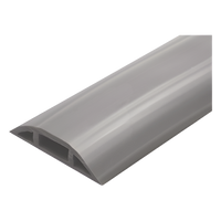 FLEXIDUCTHO-GY - Canaleta flexible de piso / PVC autoextinguible / 100kg carga / 305mm² / 2.5m (8.2ft) / -20°C a +80°C