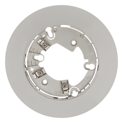 B300-6-IV - Base de 6 Pulgadas / Para detectores Notifier, Farenhyt, Silent Knight y Fire-Lite / Color Marfil