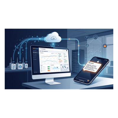 SMS1000DATACAKE - Paquete de 1000 Créditos SMS para Datacake / Alertas / IoT LoRaWAN / 160 Caracteres por Mensaje / Notificaciones por Umbrales