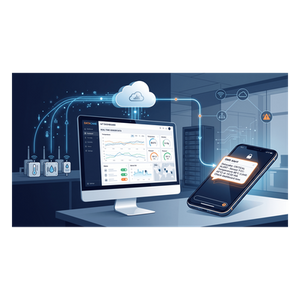SMS1000DATACAKE - Paquete de 1000 Créditos SMS para Datacake / Alertas / IoT LoRaWAN / 160 Caracteres por Mensaje / Notificaciones por Umbrales