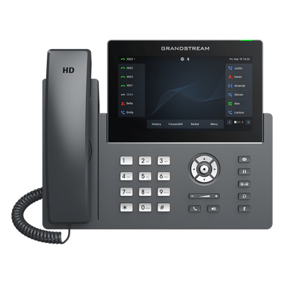 GRP2670 - Grandstream Networks GRP2670 teléfono IP Negro 12 líneas TFT Wifi