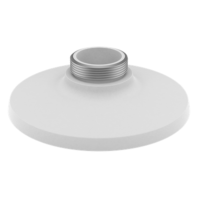 SBP-300HMW5 - Adaptador de Montaje tipo Plato / Aluminio / Ø154.8 mm (Ø6.09') x 47 mm (1.85') / 200 g (0.44 lb) / Blanco / Compatible con Domos Fisheye 5MP