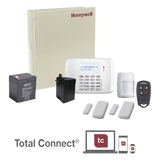 VISTA48-RF-MINI - Kit VISTA-48 / teclado+receptor 6162RF / 2 contactos 5800MINI / 1 PIR 5800PIR / control remoto / hasta 48 zonas / 3 particiones