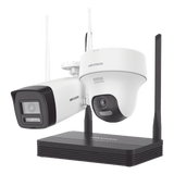 NKS424W02H - Hikvision NKS424W02H kit de videovigilancia Alámbrico 4 canales