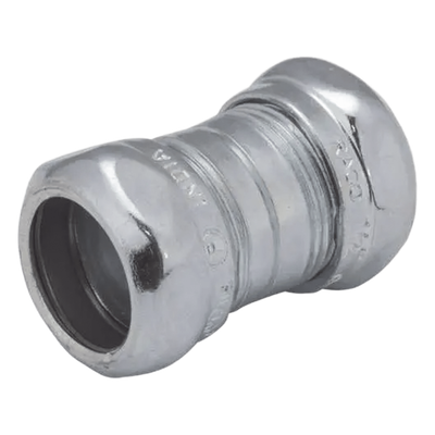 HUB-2925 - Conector de Compresión / Acero Galvanizado / Pared Delgada 1 1/4 in / 48 mm x 48 mm / 0.27 kg / Industrial