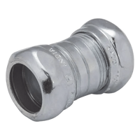 HUB-2925 - Conector de Compresión / Acero Galvanizado / Pared Delgada 1 1/4 in / 48 mm x 48 mm / 0.27 kg / Industrial