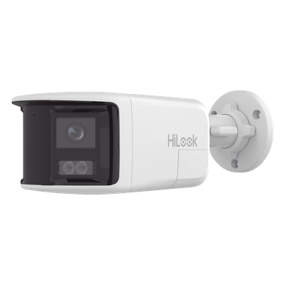 IPC-B480HAD-LUF/SL - [Dual Light] Bala IP 8 Megapixel / Imagen Panorámica 180°/ PoE / Micrófono y Bocina Integrado / Exterior IP67 / Audio Bidireccional / Alarma Visual y