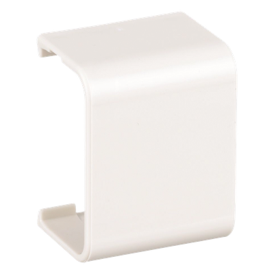CFX10IW-X - Unión Recta para Canaleta / ABS Blanco Mate / UL94V-0 FT4 / 0 a 50°C / 180° / Sin Herramientas