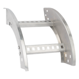 CHVE908R8X12AK - Curva Vertical Exterior / Perfil Z / Peralte 3 1/4" / Ancho 12" / Radio 8" / Aluminio