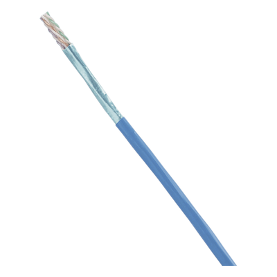 PFR6X04BU-CG - Bobina de Cable Blindado F/UTP / Cat6A / 23 AWG / CMR Riser / 305 m (1000 pies) / Azul