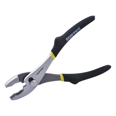 SYS-908 - Pinza para Mecánico / 8" / Triple Mordaza Recta y Curva / Acero 1055 Templado / Mango de Vinil