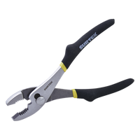 SYS-908 - Pinza para Mecánico / 8" / Triple Mordaza Recta y Curva / Acero 1055 Templado / Mango de Vinil