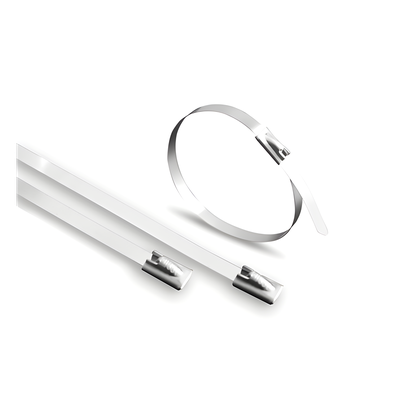 TH-200-INOX - Cincho de Acero Inoxidable / 4.6 x 200 mm / -80°C a +150°C / 100 piezas / ASTM B117-07 / ISO 9227 NSS