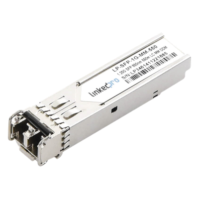 LP-SFP-1G-MM-550 - Transceptor SFP / 1.25 Gbps / Multimodo 850 nm / 1000BASE-SX / LC/UPC Dúplex / 550 m (1804.5 ft) / DDM / Hot-Pluggable
