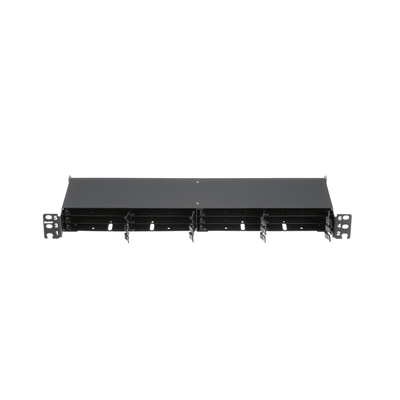 FLEX1UPN06 - Panel de Distribución de Fibra Óptica / 1 UR / 12 Cassettes HD Flex / 144 Fibras / 19" (483 mm) / Fijo