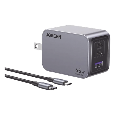25870 - Ugreen Nexode Pro Portátil, Smartphone Azul Corriente alterna Carga rápida Interior