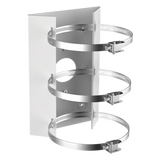 DS-2904ZJ - Soporte de Montaje en Poste / Ajustable / Interior y Exterior / Carga 10 kg (22.05 lb) / 240 mm (9.45 in)