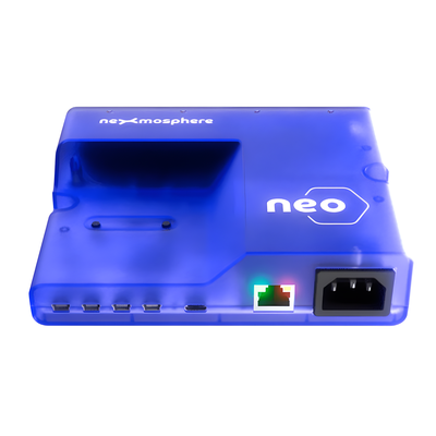 NEO-640 - Controlador de Potencia / 4 Salidas C13 10A / Medición Individual V/A/W/kWh / 4 Puertos X-Talk / USB-C + Ethernet / 16 Horarios Programables