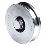 1150-4525-001 - 310 - Rueda de 8 cm SIN Soporte / Soporta hasta 200 kg / Canal Tipo "U"