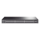 TL-SG3452X - Switch Administrable / 48 Puertos Gigabit / 4 Puertos SFP+ 10G / Rendimiento 176 Gbps / Sin Ventilador / Gestión Centralizada en la Nube