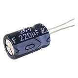 0220M0025V - Syscom 0220M0025V condensador Negro Cilíndrico 1 pieza(s)